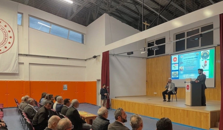Türkeli’de Mevlid-i Nebi konferansı düzenlendi