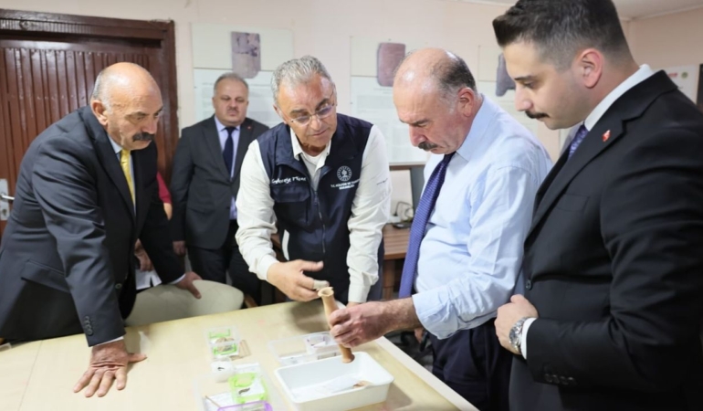 Vali Çalgan, Şapinuva Antik Kenti’ni gezdi
