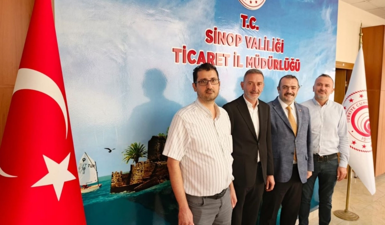 Başkan Çakan’dan Ticaret İl Müdürlüğü’ne ziyaret