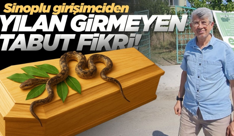 Sinop’ta geliştirildi: Yılan girmeyen tabut