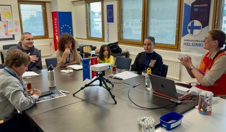 Sinoplu öğretmenlerden Helsinki’ye dijital eğitim yolculuğu