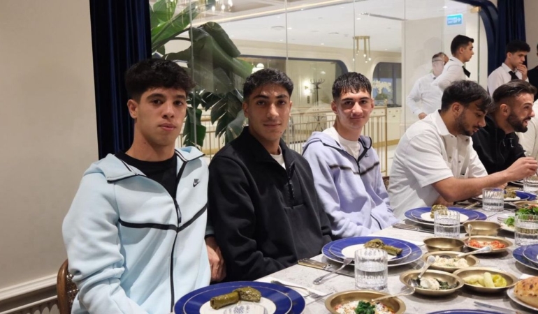 Küçükçekmece Sinopspor birlik sofrasında buluştu