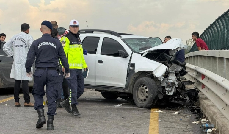 İki jandarma personeli kazada şehit düştü