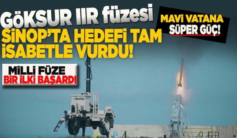 Sinop açıklarında tarihi başarı!