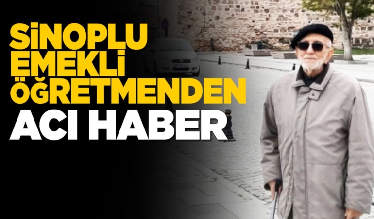 Emekli öğretmen İbrahim Dönmez hayatını kaybetti!
