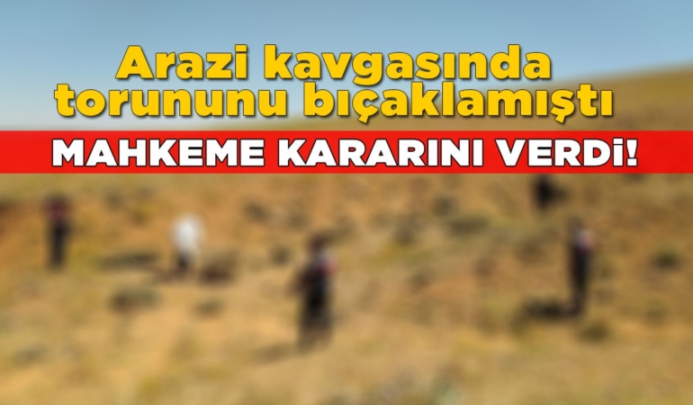 Torununu bıçaklayan dede hakkında karar çıktı