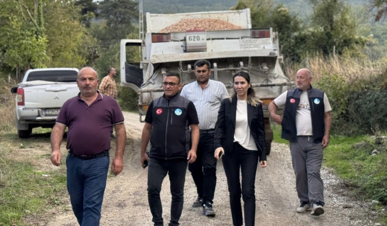 Kaymakam Büyüker, sahadaki çalışmaları inceledi