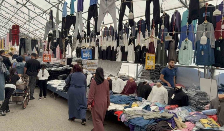 Panayırda satışa sunulan imitasyon ürünler tepkilere neden oldu