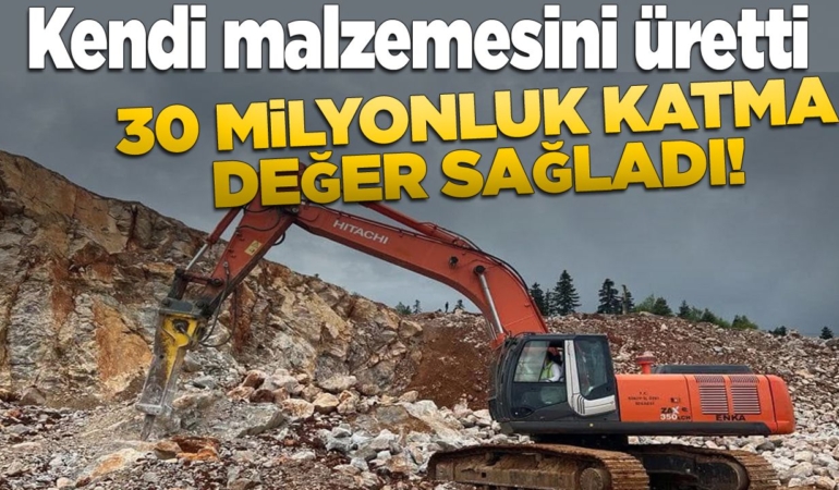 Sinop İl Özel İdaresi kendi gücünü ortaya koydu