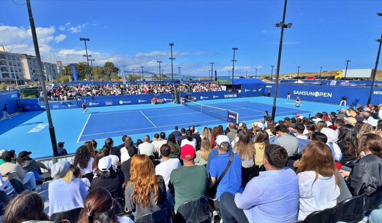 Samsun Uluslararası Açık WTA 125 Tenis Turnuvası sona erdi