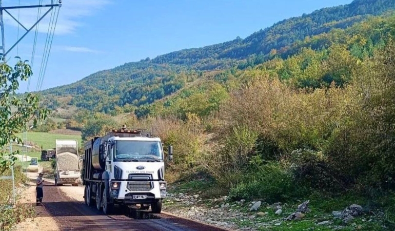 Sinop’ta 257 kilometre yol asfaltla buluştu