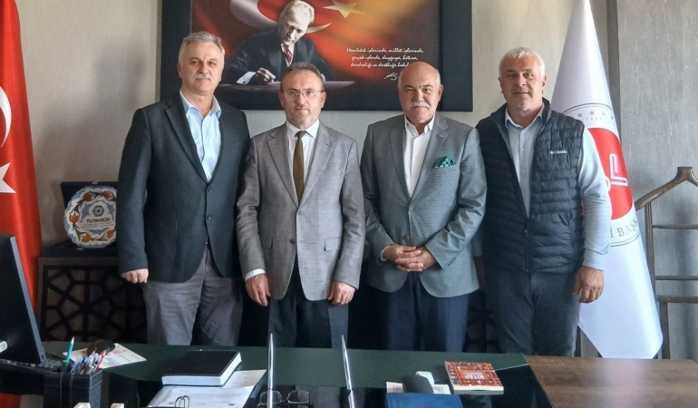 THK Sinop Şubesinden İl Müftüsü Bektaş’a ziyaret