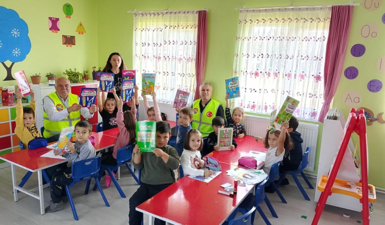 THK Sinop Şubesi’nden Abalı Köyü İlkokulu’na anlamlı ziyaret