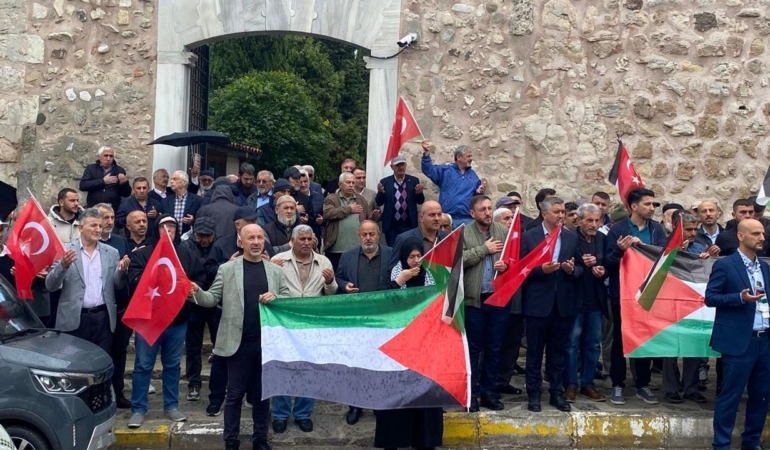 Sinop’tan Gazze için birlik mesajı!