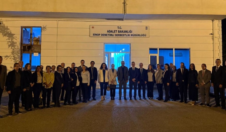 Denetimli Serbestlik Daire Başkanı Dr. Hüseyin Şık Sinop’ta