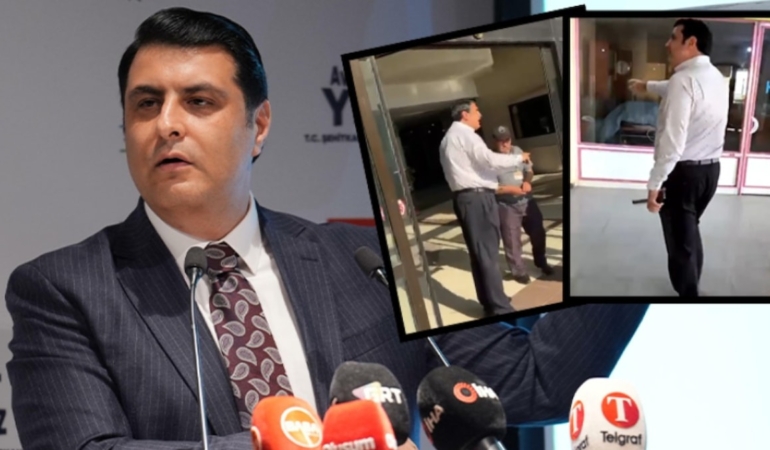 AKP'li başkandan tepki çeken şov