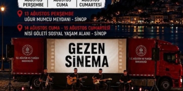 Sinop'ta Gezen Sinema Etkinliği