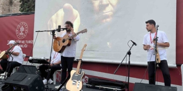 Sinop'ta Gezen Sinema Tırı Etkinliği