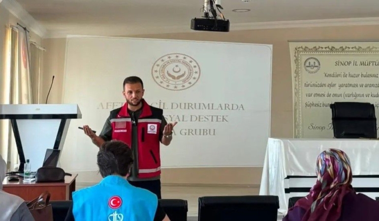 Sinop’ta Psikososyal Destek Eğitimi