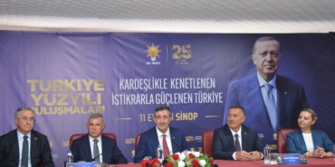 CEVDET YILMAZ SİNOP’TA KONUŞTU: “TERÖRÜN TÜRKİYE’YE MALİYETİ EN AZ 2,3 TRİLYON DOLAR”