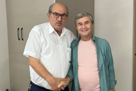 KIZILAY SİNOP ŞUBE BAŞKANI ALBAYRAK’TAN GAZETECİ AKSU’YA ZİYARET