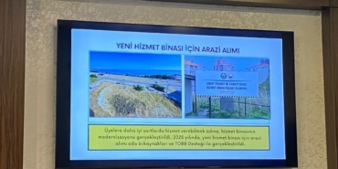 TSO BAŞKANI AKBAŞ YENİ HİZMET BİNASI PROJESİNİ AÇIKLADI