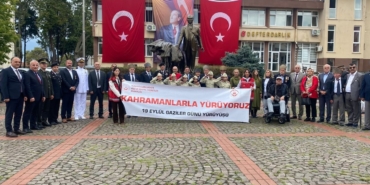 SİNOP’TA GAZİLER GÜNÜ’NE ANLAMLI KORTEJ